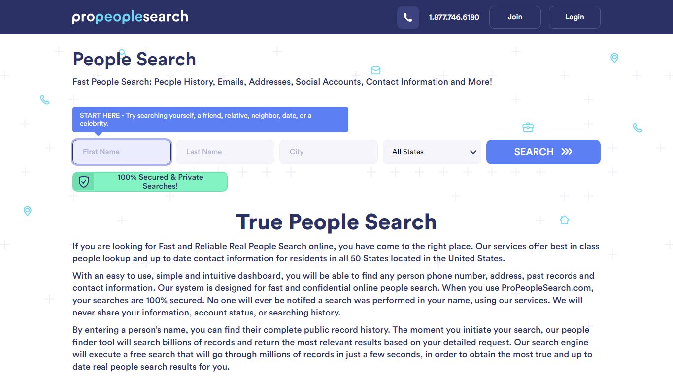 Pro People Search: True People Search Service